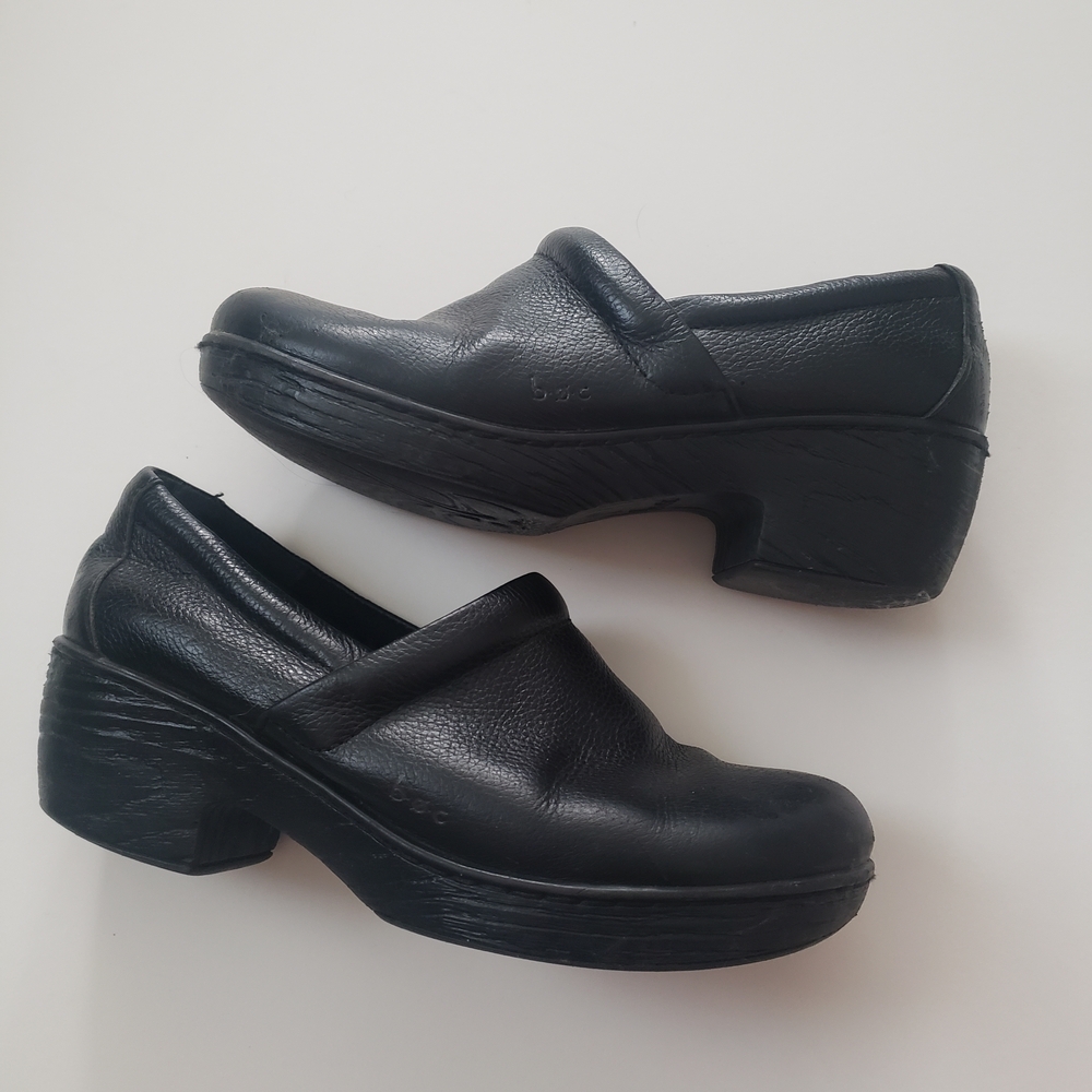 ⭐ boc Womes Black Clogs Slip on Shoes Work Shoes Size 7.5M